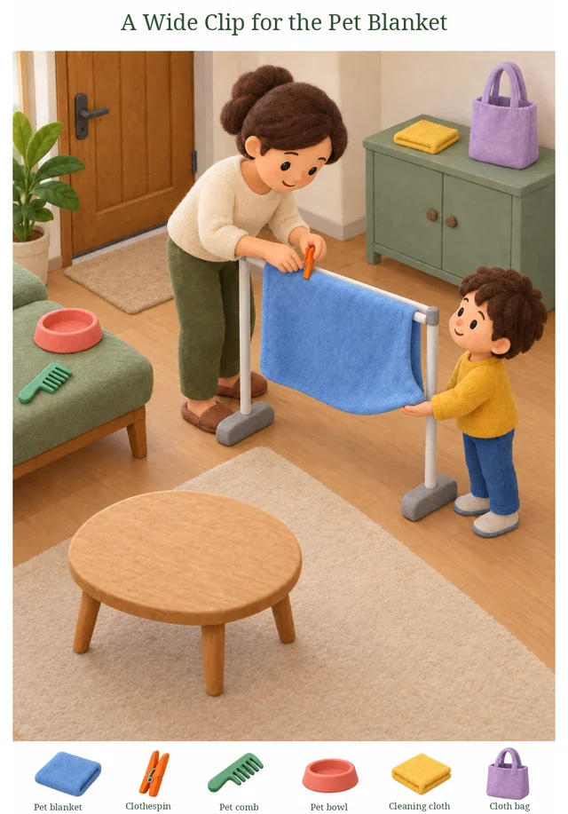 A Wide Clip for the Pet Blanket colorful hidden picture puzzle preview