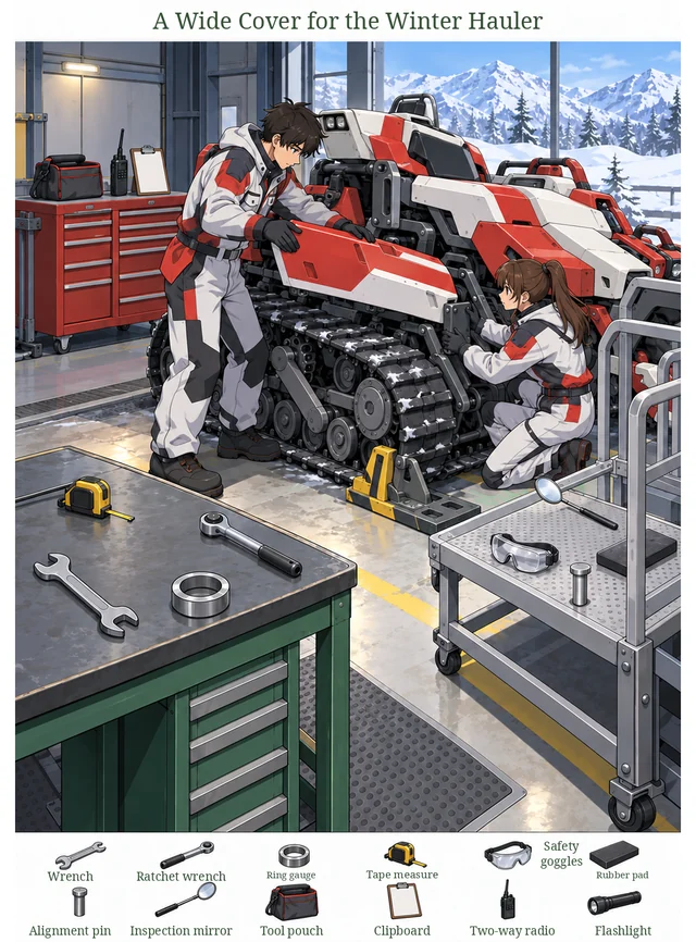 A Wide Cover for the Winter Hauler colorful hidden picture puzzle preview
