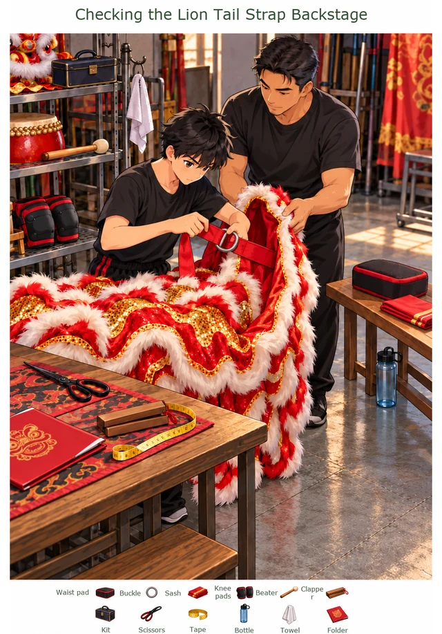 Checking the Lion Tail Strap Backstage colorful hidden picture puzzle preview