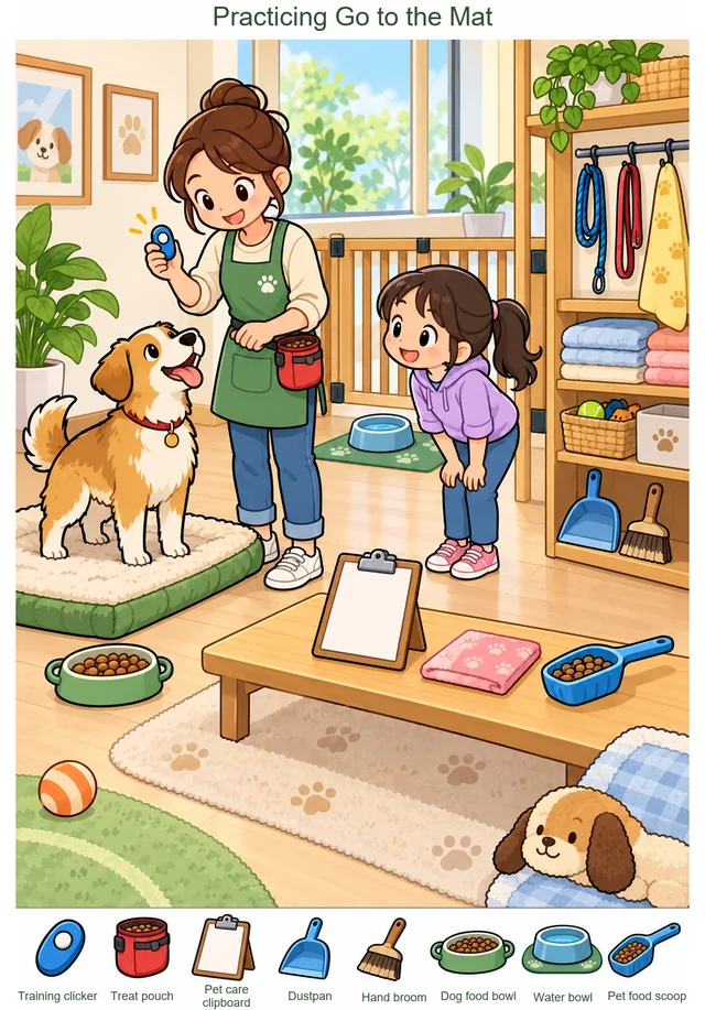 Practicing Go to the Mat hidden picture preview