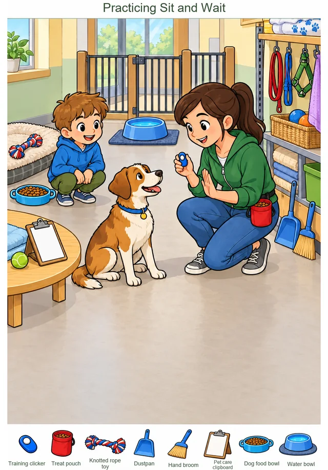 Practicing Sit and Wait hidden picture preview