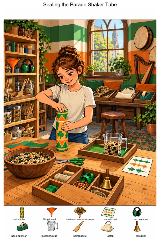 Sealing the Parade Shaker Tube colorful hidden picture puzzle preview