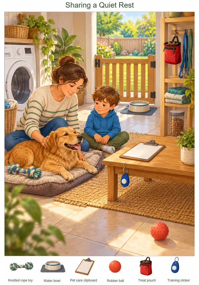 Sharing a Quiet Rest colorful hidden picture puzzle preview