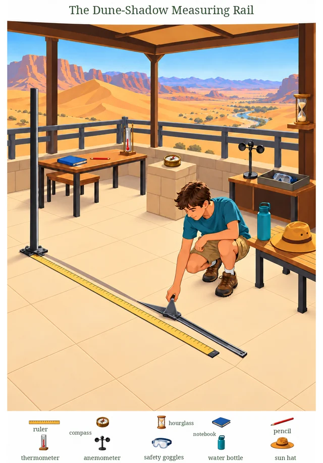 The Dune-Shadow Measuring Rail colorful hidden picture puzzle preview