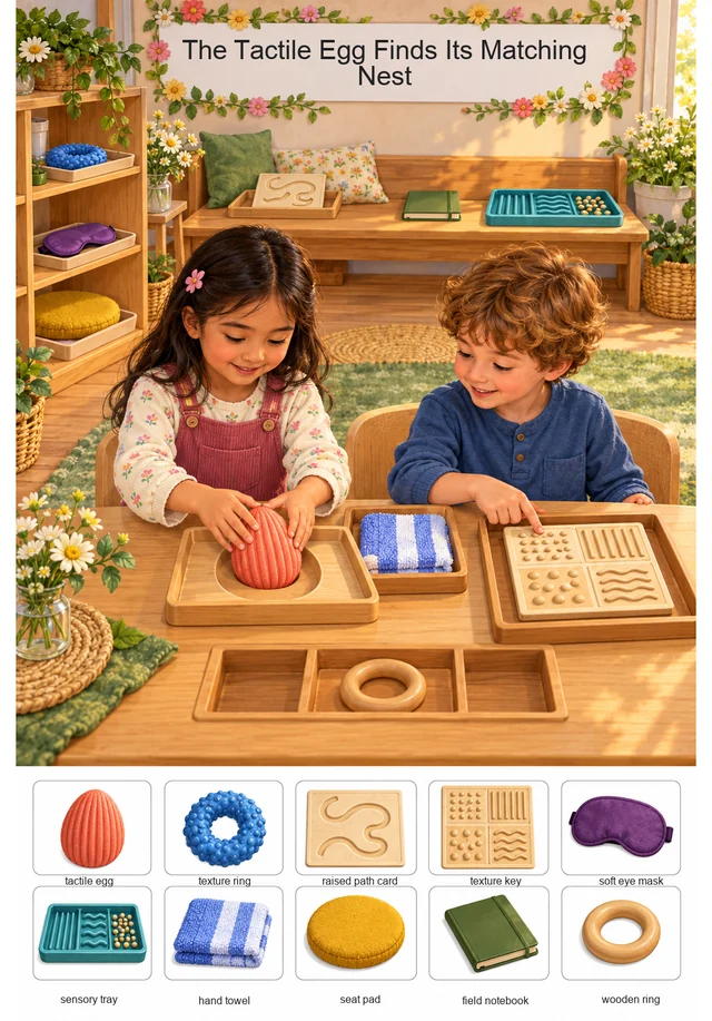 The Tactile Egg Finds Its Matching Nest colorful hidden picture puzzle preview