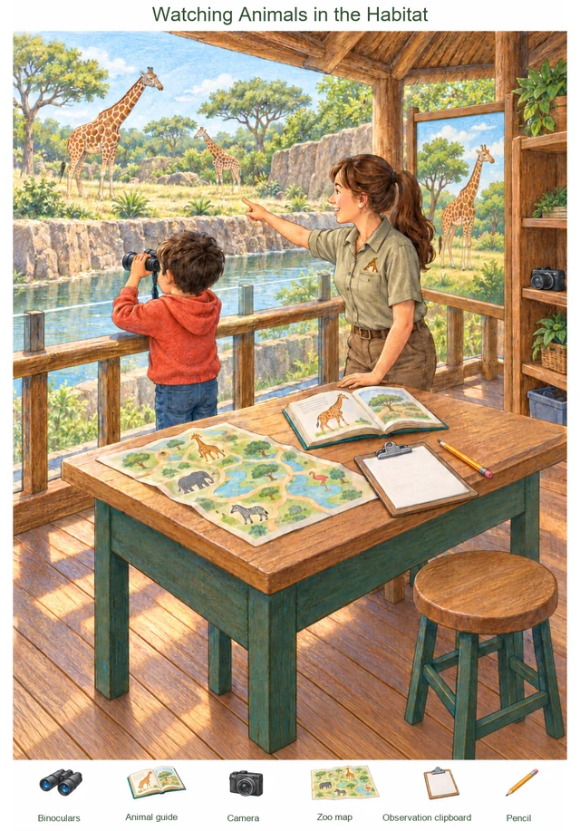 Zoo hidden picture puzzle preview